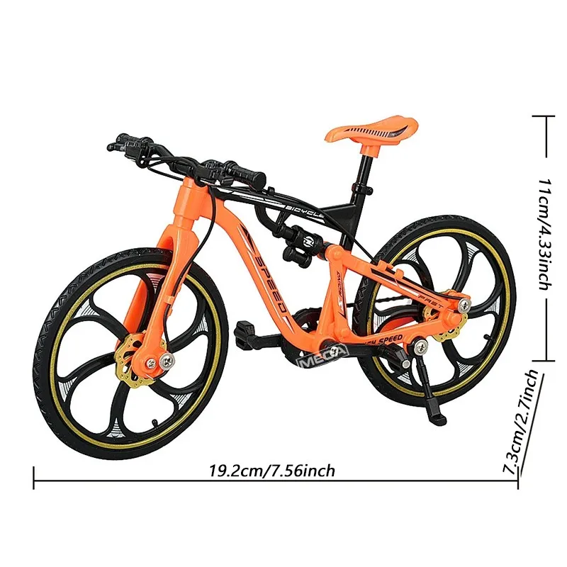 1:8 Vingertop Speelgoed Vinger Skate Bike Mini BMX Klassiek Speelgoed Vinger Bike Kits Hoge Kwaliteit BMX Mini Fiets Speelgoed FIETS MOTOCROSS