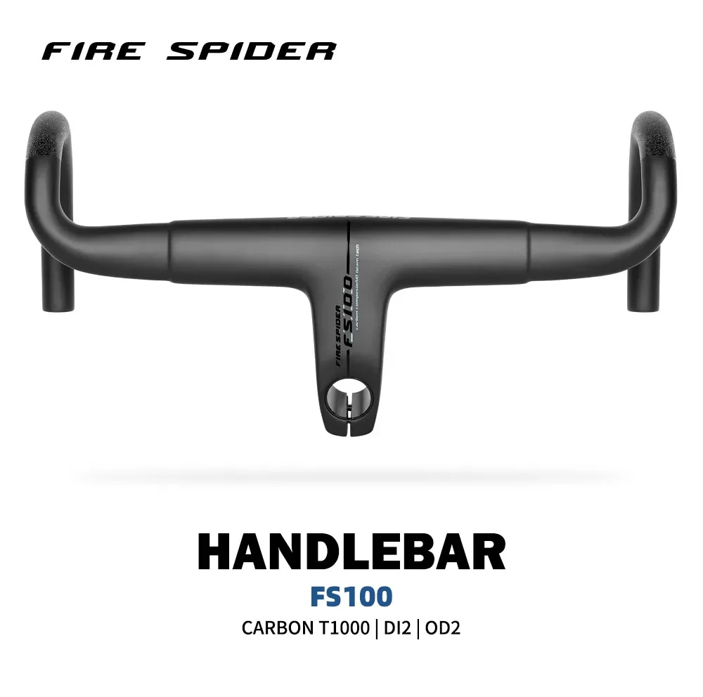 FIRE SPIDER FS100 Carbon Bicycle Handlebar OD2 Road Bicycles