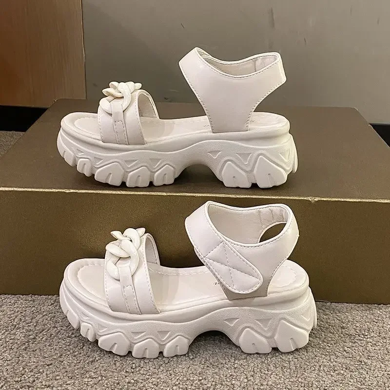 Summer 2025 Comfortable Platform Open Toe Sandals for Women Asian Size Sales The Best Vip Trending Daily Luxury Woman Shoes Sale