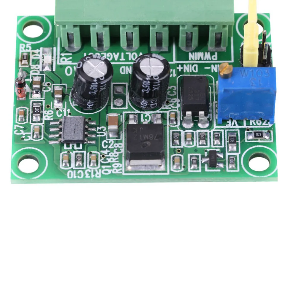 PWM Spanningsomzetter 1-3 KHz 0-10V – Digitale Naar Analoge Module Voor Industriële Besturing