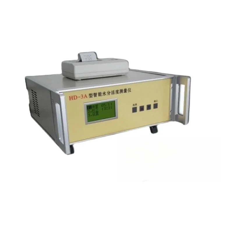 Smart Food Water Activity Meter Moisture Analyzer for Pork Jerky Grain Oil Cake Bread Digital Testing Instrument Portable