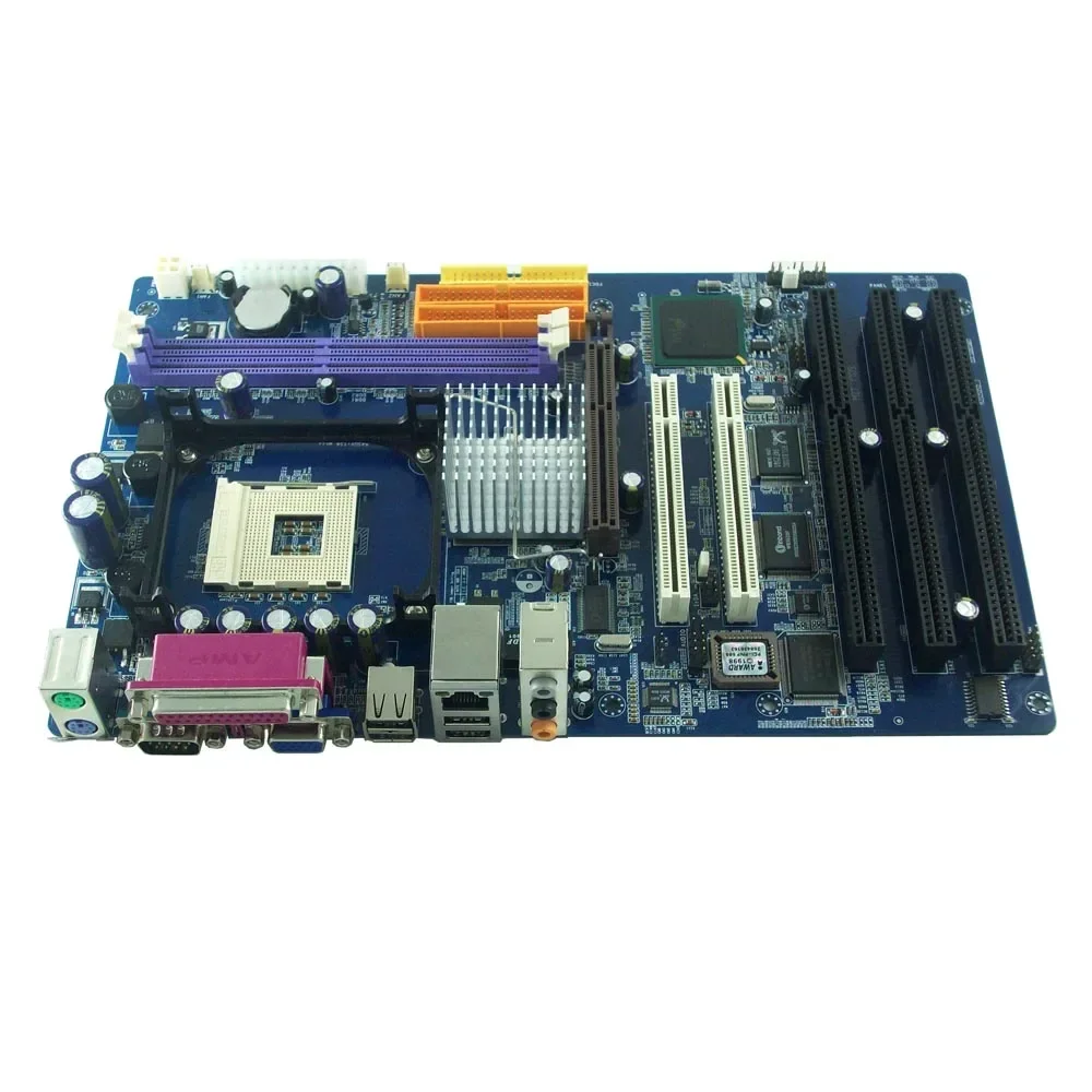 Industrial  Motherboards X86 845gv-3isa Motherboard install Pentium 4  cpu with  3 ISA slot run win98 winxp  system