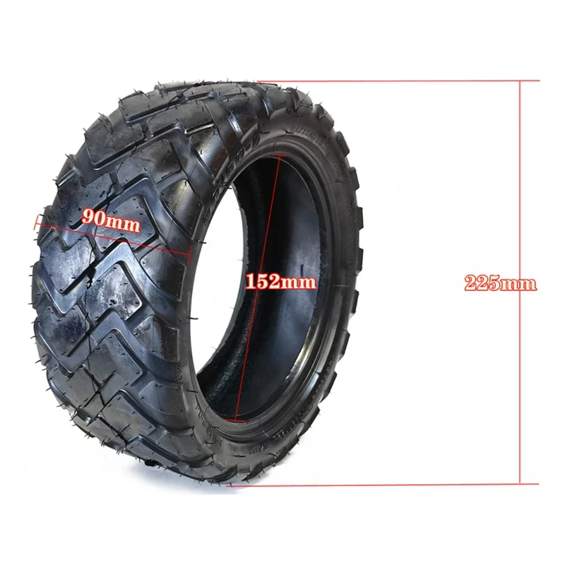 80/60-6 Tubeless Tyre Vacuum Tire for 10 Intch Electric Scooter Curuss R10 Go Karts ATV Tire Parts