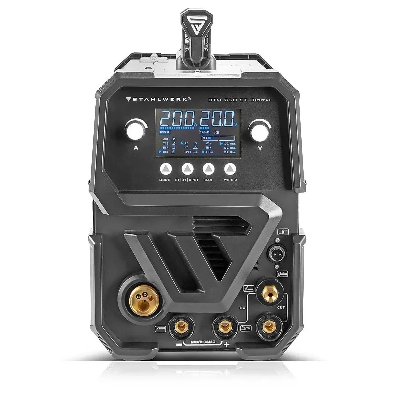 Stahlwerk CTM250 6-in-1 Laser Welding Machine 200A Current 5kg MIG CO2 Plasma Cutter MMA MIG Gasless Tig Welder 220V New
