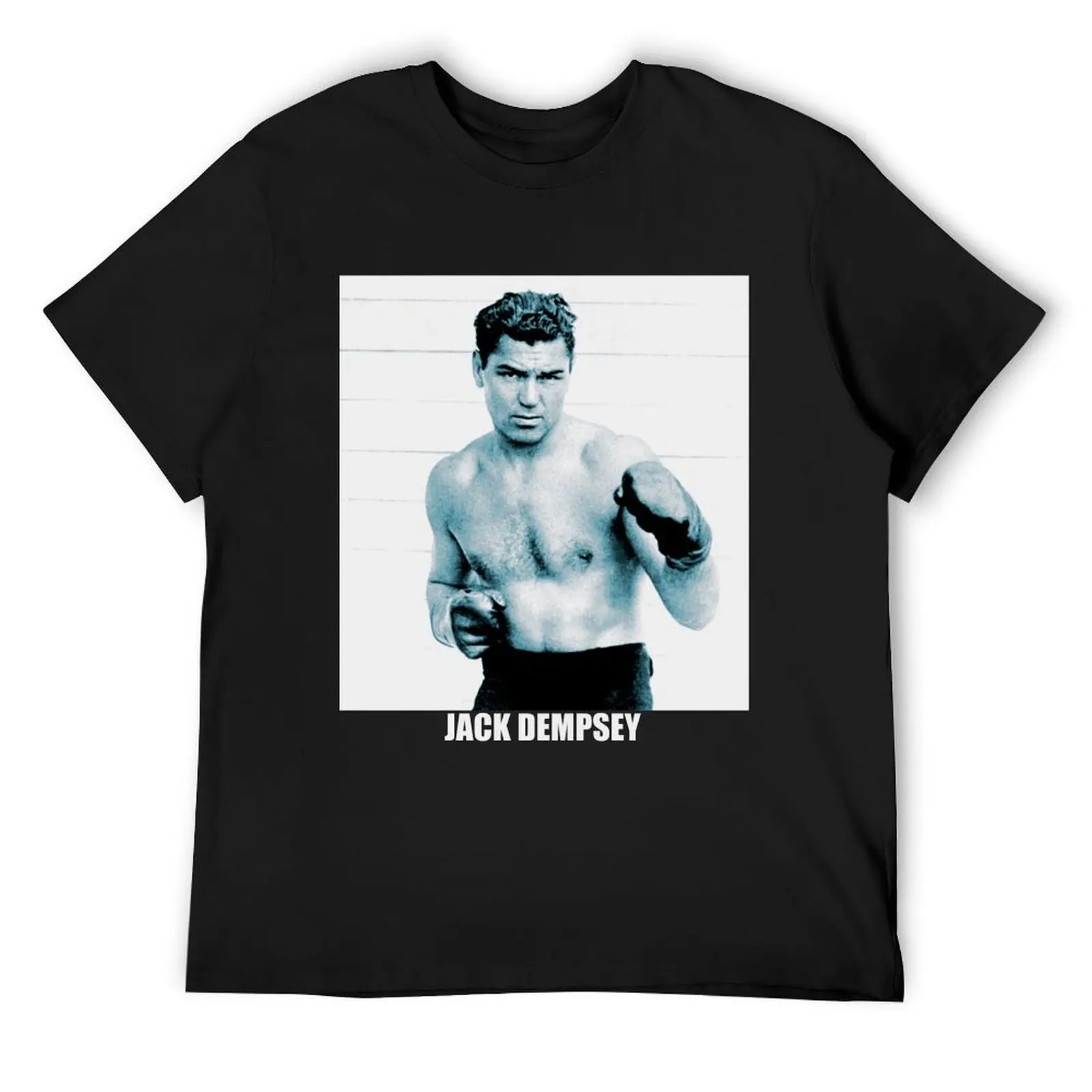 

Jack Dempsey Old Boxer Photo .Retro Boxing. T-Shirt new edition plus size tops for a boy black t shirts for men
