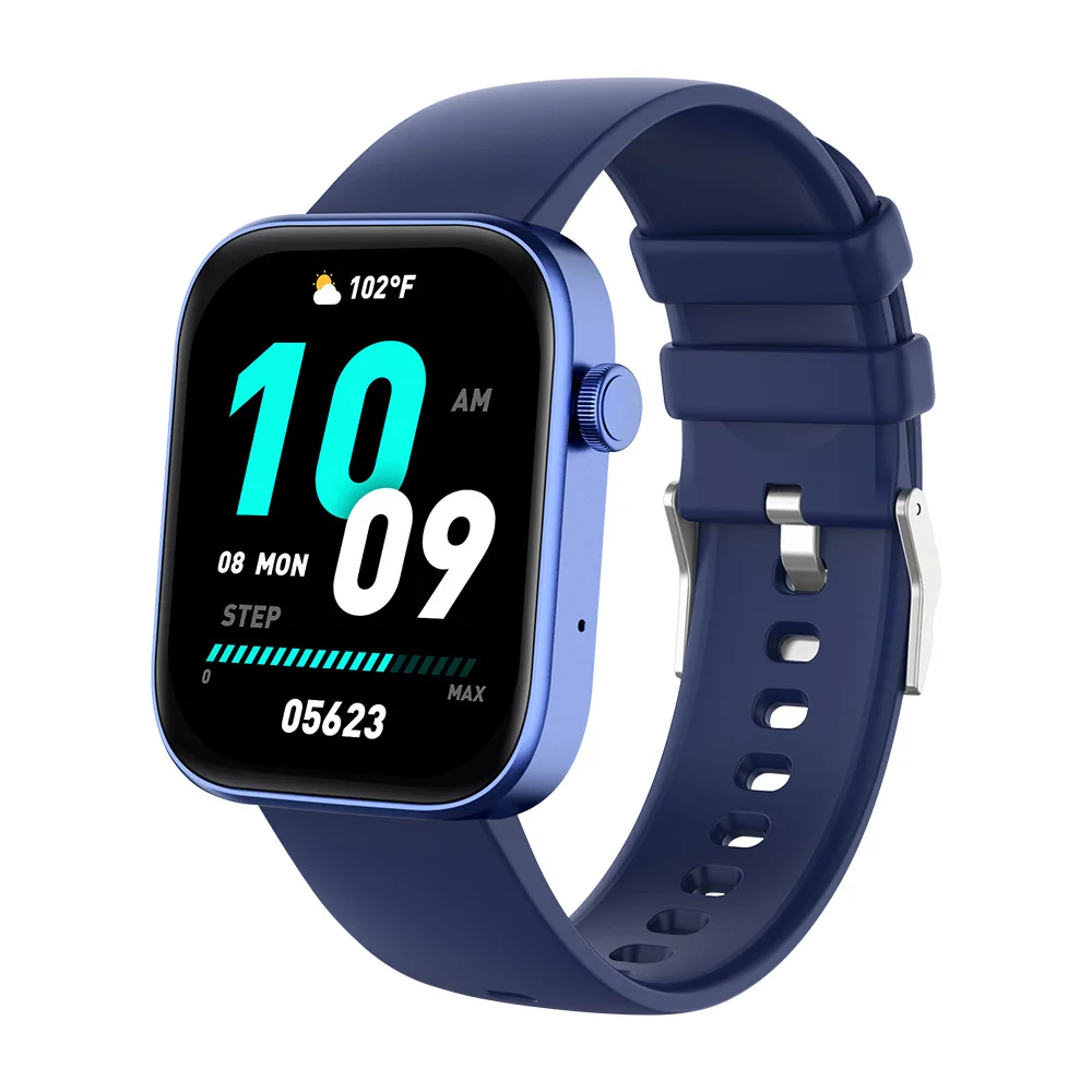 

P71 Smart Watch 1.91 Inch HD Screen BT Call App Information Display Voice Assistant Heart Rate Health Mointor 100+ Sports Modes