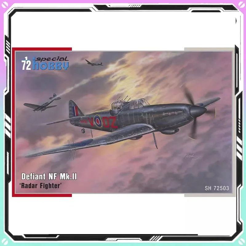 

1/72 Special Hobby Assemble Model Defiant NF Mk.II Radar Fighter SH72503 Assembly Aircraft Custom Collect Ornament Birthday Gift