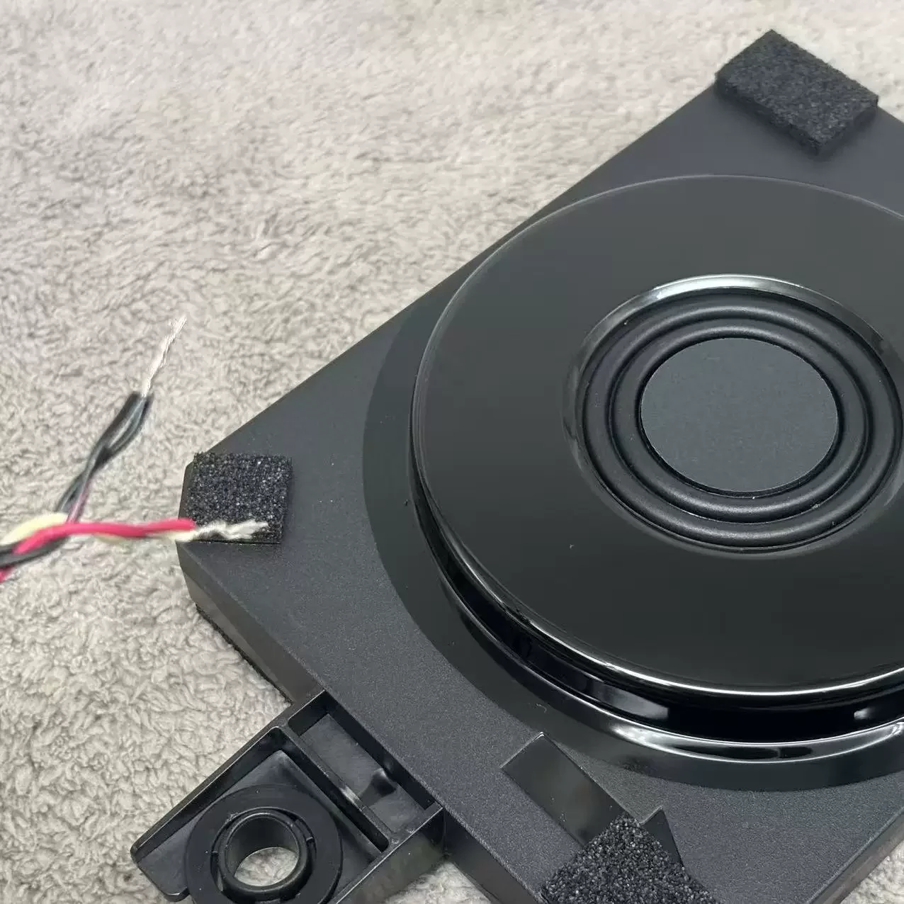 GHXAMP Mini Ultra-Slim 4Ω 16W Passive Subwoofer – Dual Voice Coil for 2.1 Amplifier 1PC