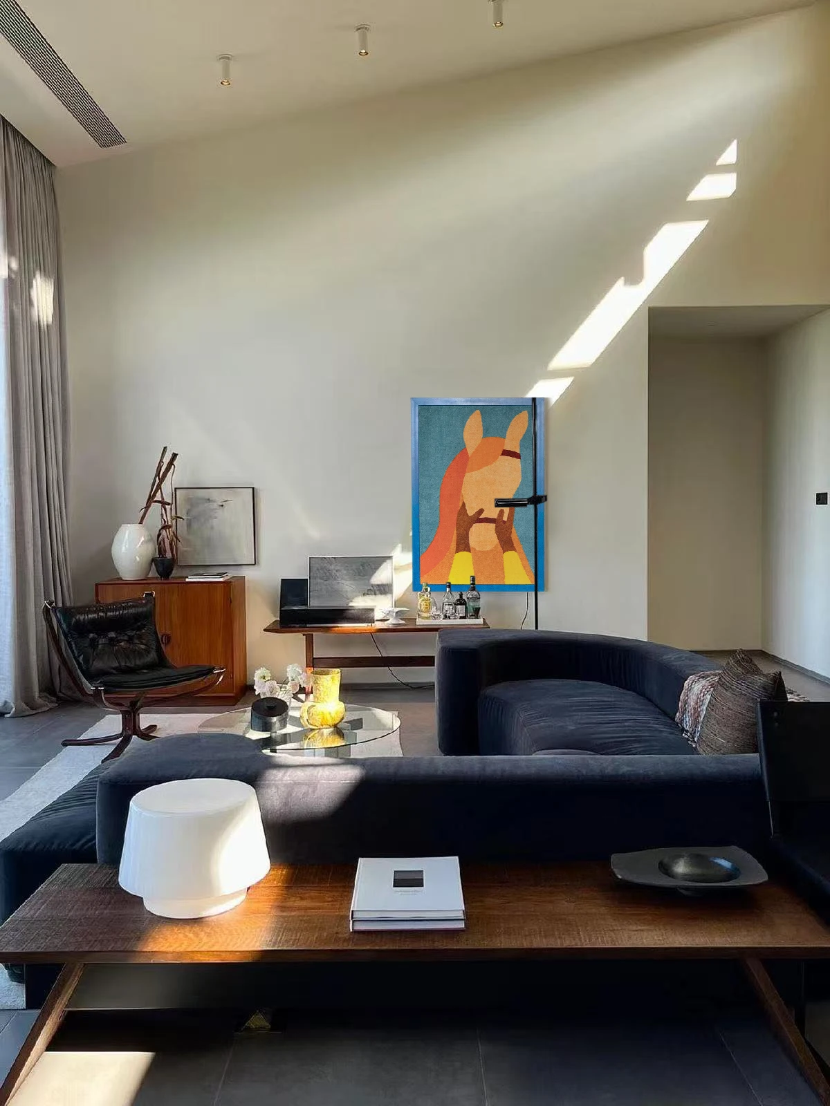 

Modern Abstract Tapestry Wall Hanging Decorative Art Piece Living Room Faionable Home Decor Rinoart AH305