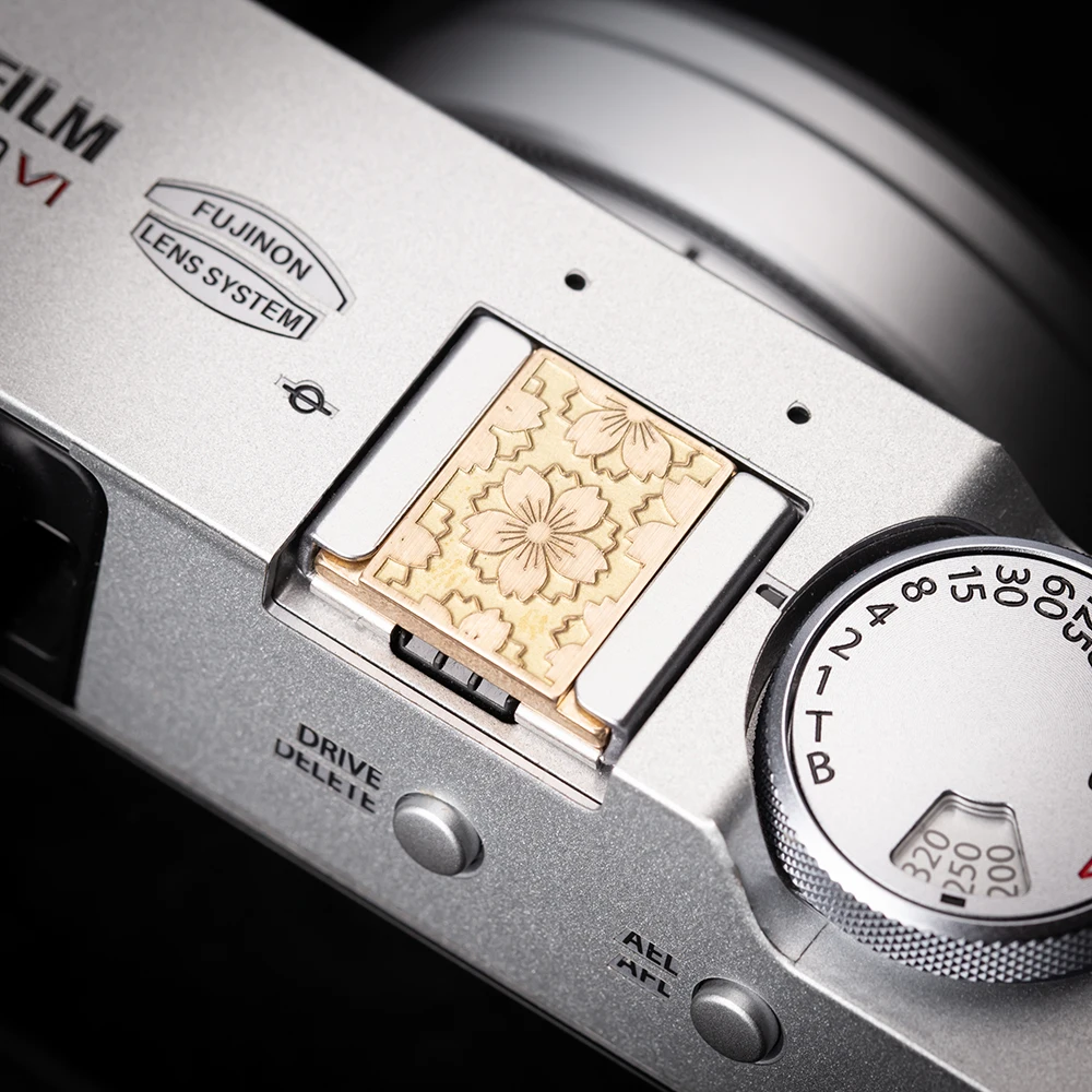 Sakura Camera Hot Shoe Cover Soft Release Button For Fuji XT3 XT2 XE5 X100VI XT30 XPro3 XT20 Nikon Sony Leica Shutter Button