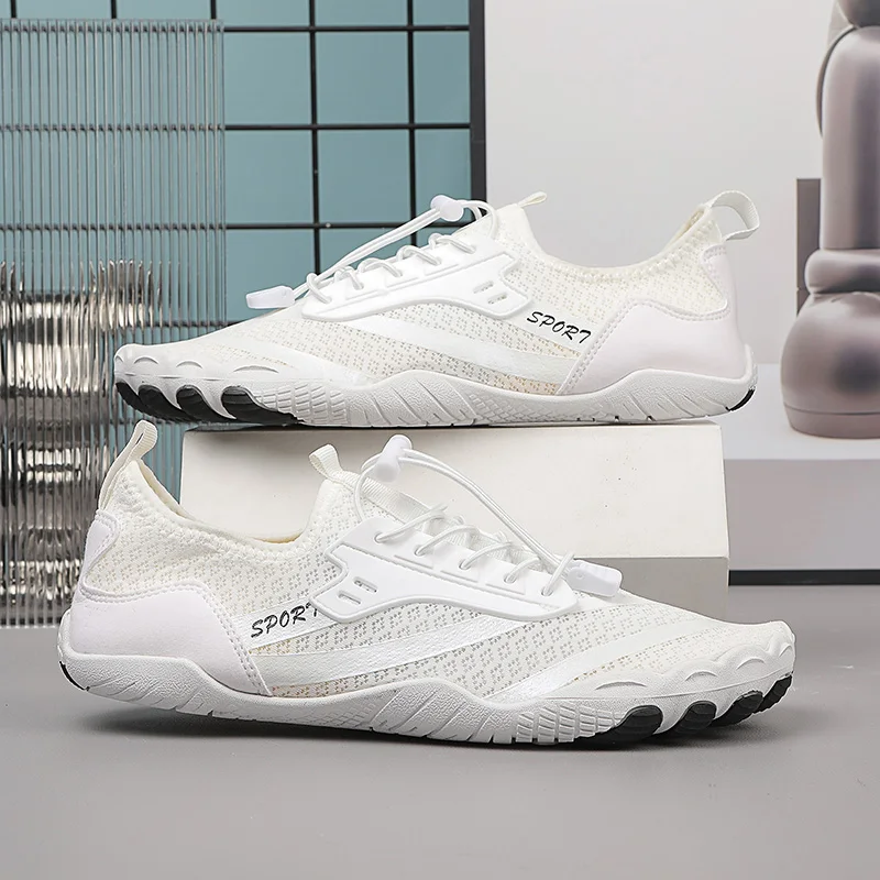 

Reinforced Heel Cup Unisex Breathable Mesh Sneakers Breathable Top Layer Stable Support Outsole Country Road Outdoor Sport