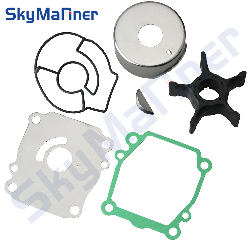 17400-92J21 Water Pump Impeller Repair Kit For Suzuki Outboard DF90 DF100 DF115 DF140 2009-Later 983646 17400-92J22 17400-92J23