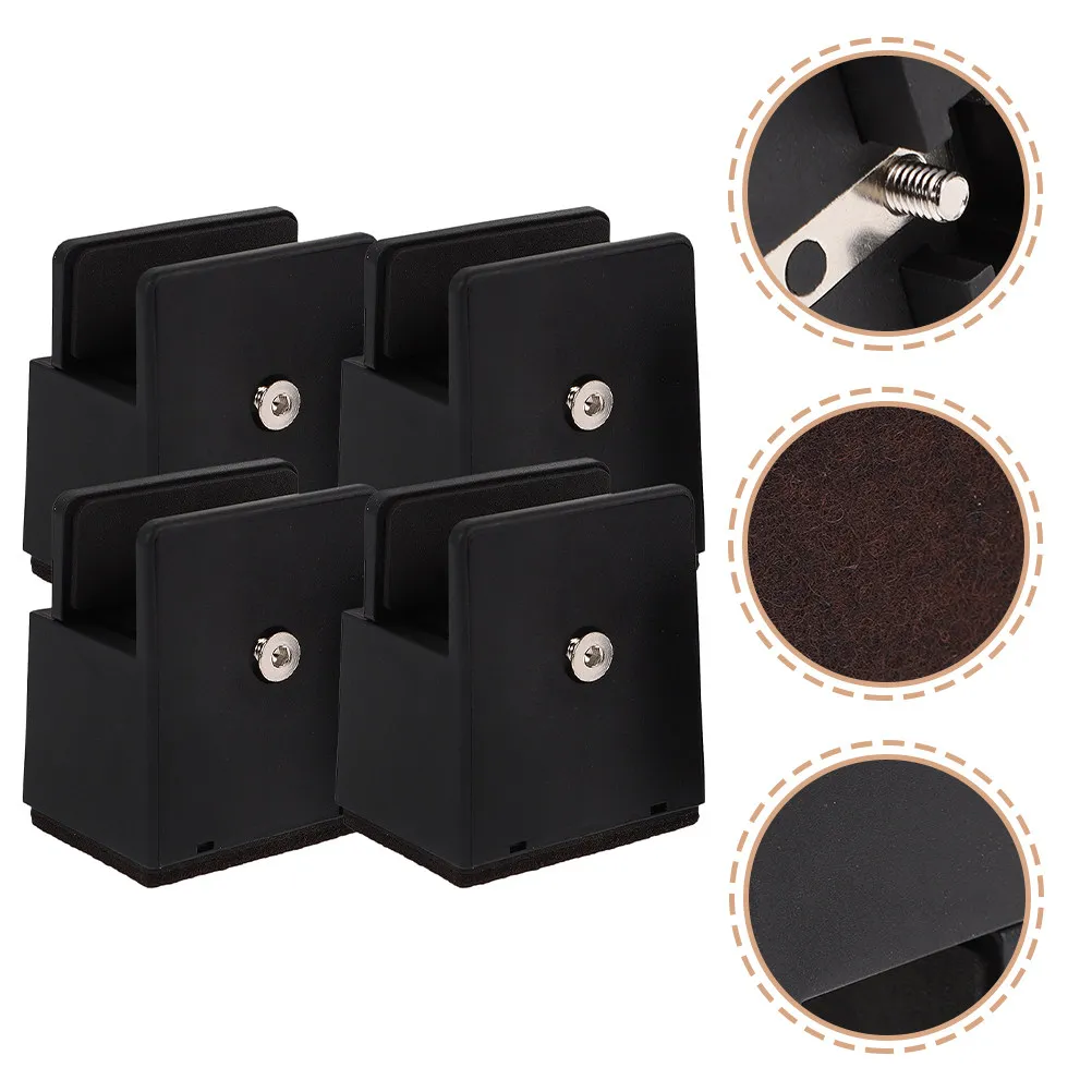 4pcs-platform-bed-riser-adjustable-10-37mm-furniture-leg-raiser-bed-frame-desk-table-couch-lifter-heavy-duty-ergonomic-support