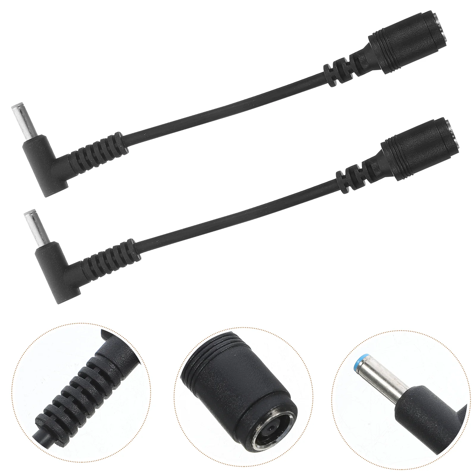 

2 Pcs Compatible Line Adapter Cabl Computer Laptop Conversion Extension Cord Power Supply Converter Plug Cable Ultrabook for