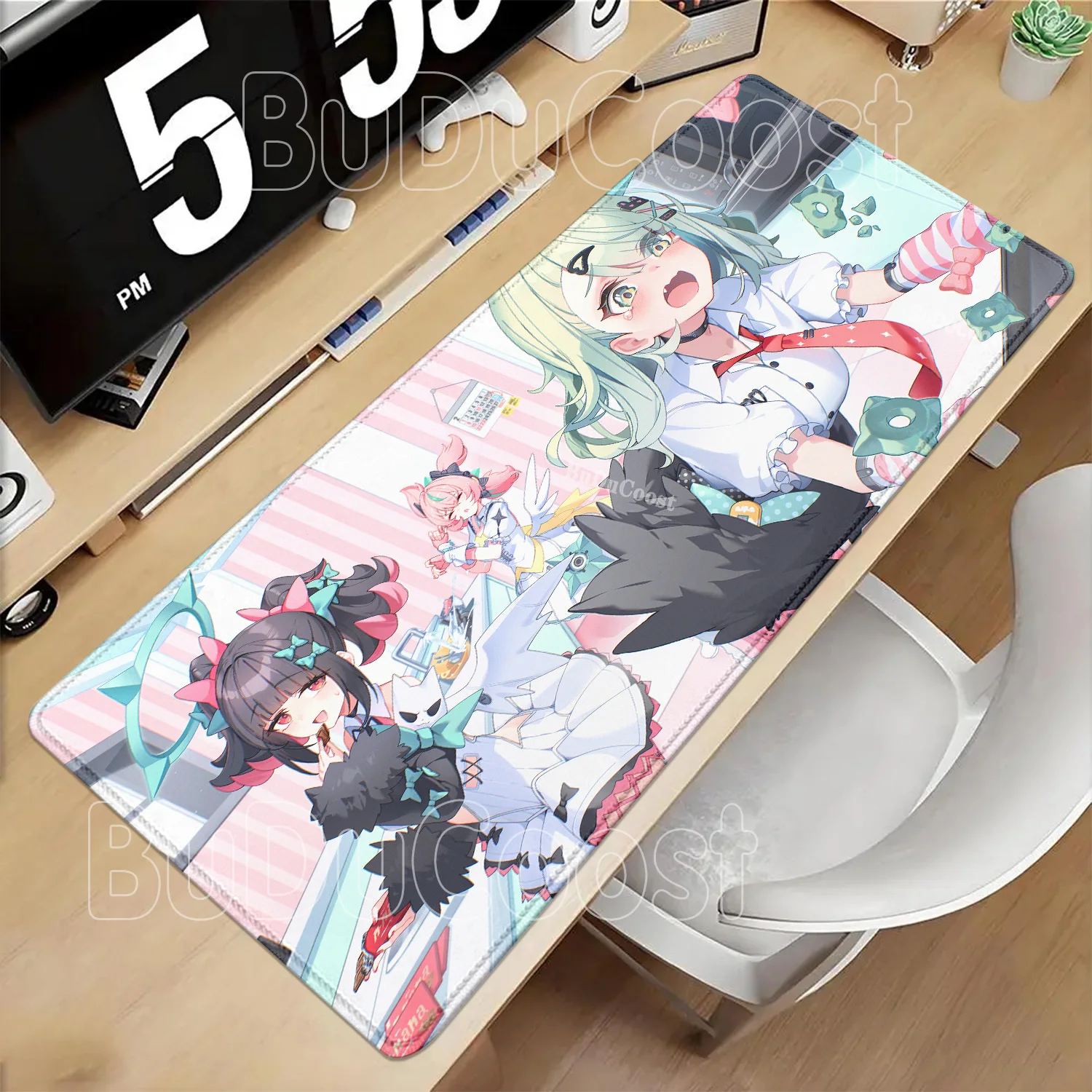 Gaming AOD Angels of Delusion Mouse Pad ZZZ Aria Sunna Nangong Yu‌ Keyboard Mousepad Zenless Zone Zero ZZZ Anime Girl Desk Mat