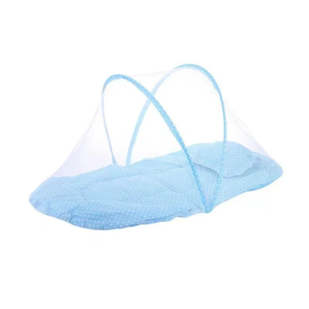 Reliable Breathable Crib Net Polyester Mesh Infant Mosquito Nets Durable Full Protection Crib Tent Stop Baby Climbing Out