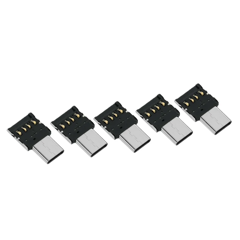 DIGIT-20Pcs Ultra Mini Type-C USB-C إلى USB 2.0 OTG محول للهاتف الخليوي اللوحي وكابل USB وقرص فلاش #2