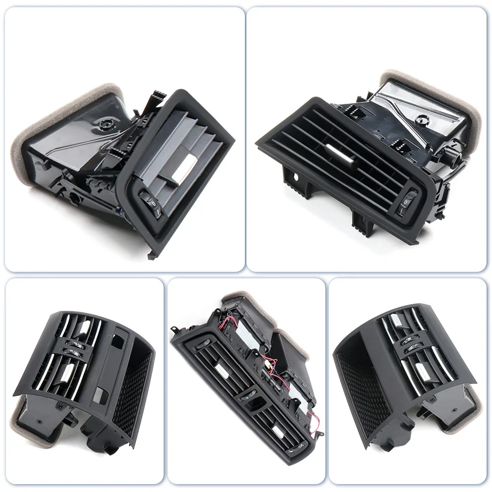 For F18 Front Rear Left Right AC Air Vent Grille Cover Panel, Air Conditioning Outlet Trim 2010-2017