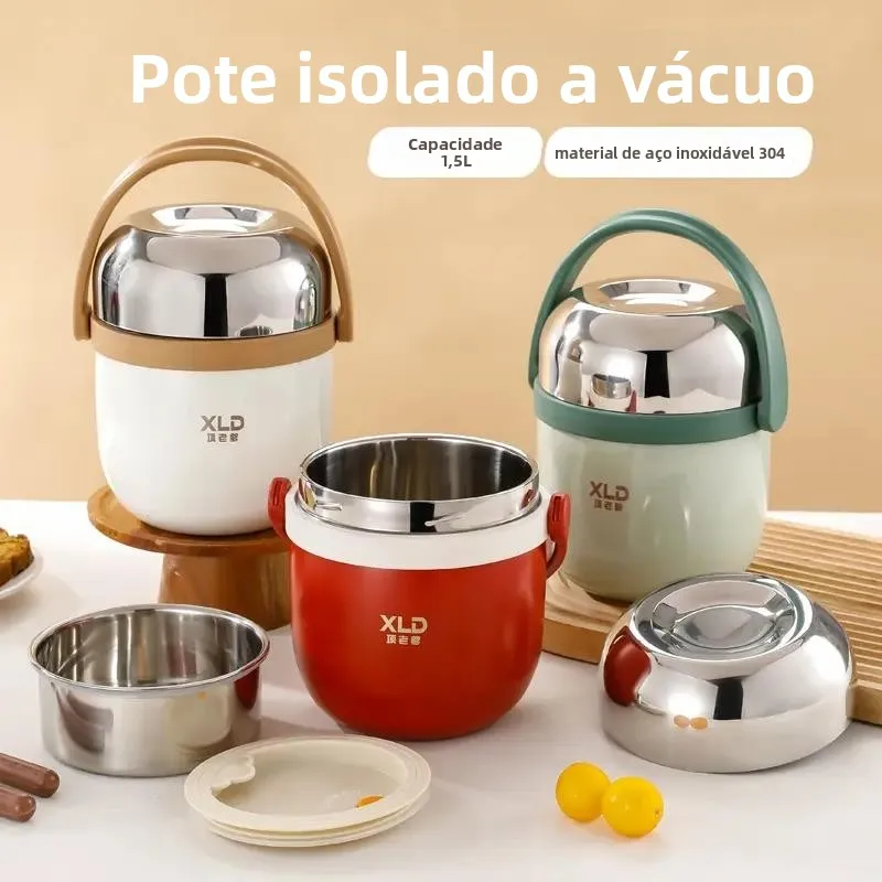 portable-insulated-stainless-steel-304-lunch-box-adult-student-sealed-food-container-modern-simple-style-dining-utensils