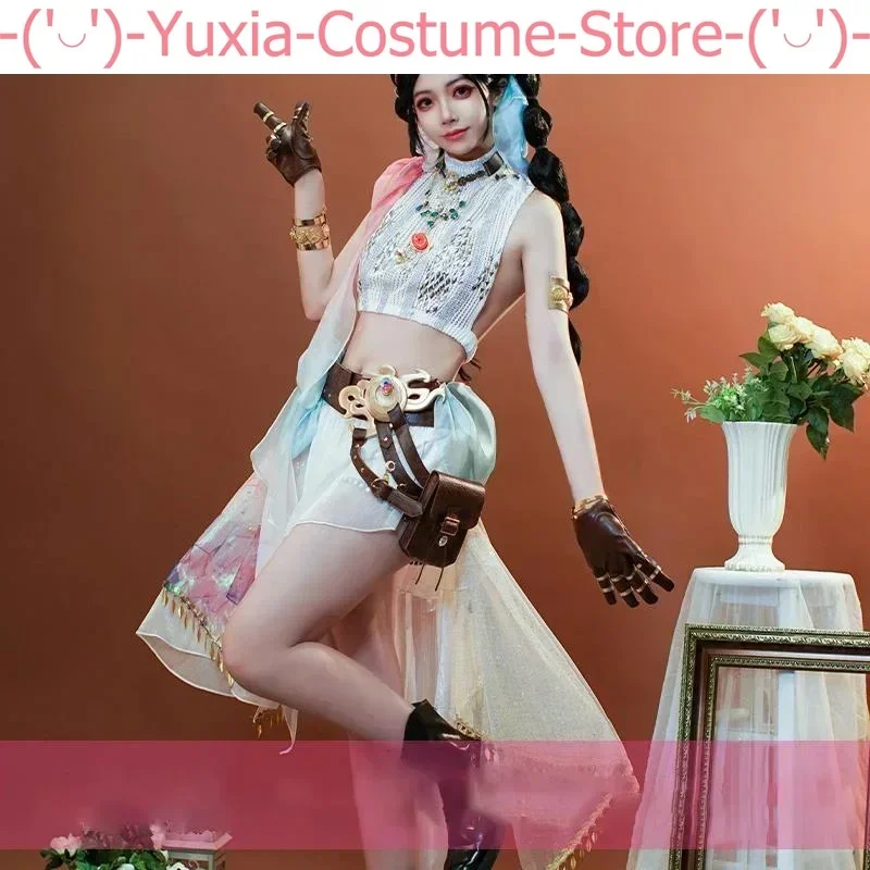 Game Naraka: Bladepoint Shen Miao Cosplay Costumes Women Top Shorts Cos Suit Outfit Halloween Party Unifrom