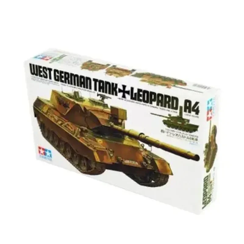 

Tamiya 35112 1:35 Scale West German Leopard A4 Main Battle Tank - Plastic Assembly Model Kit for DIY