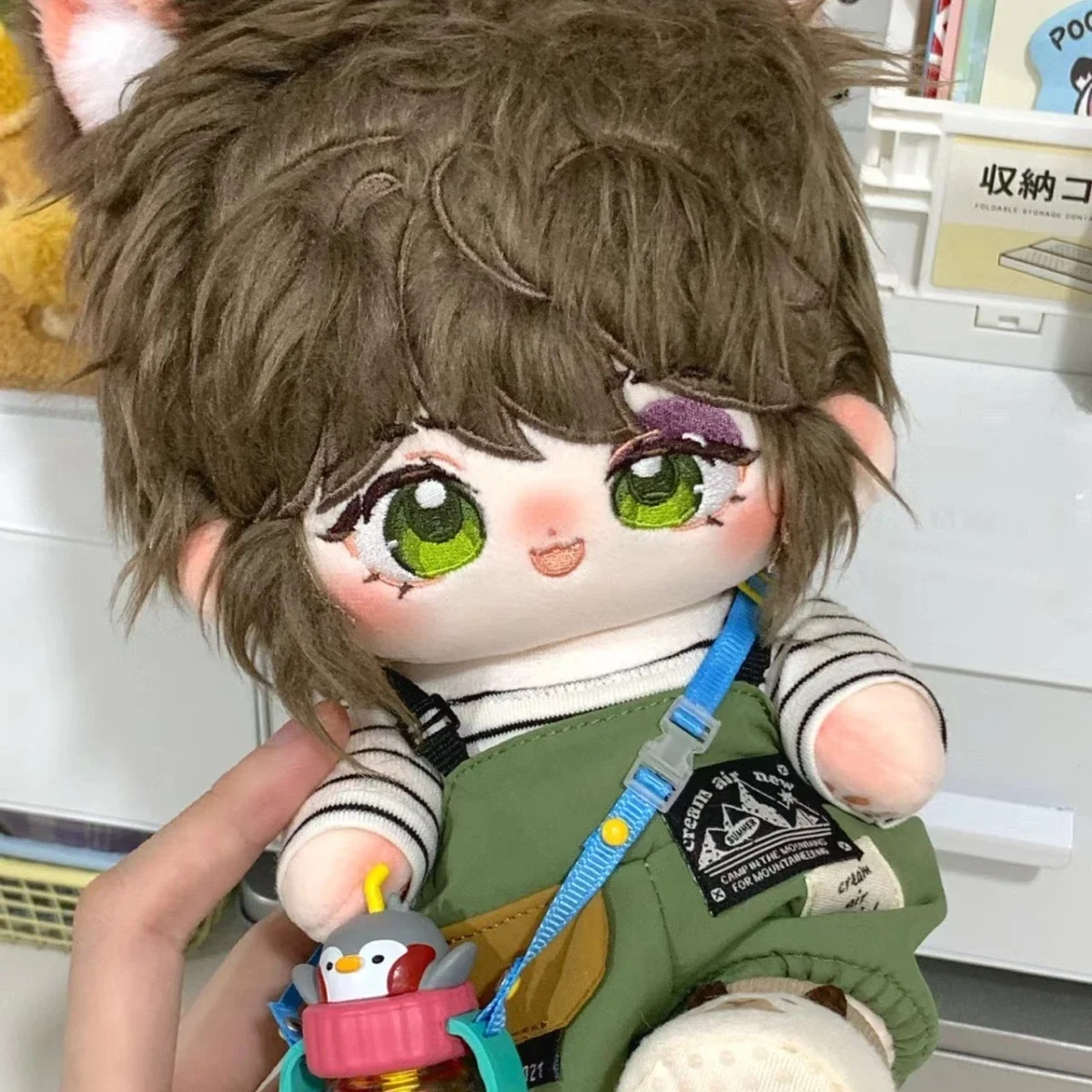 Peluche de 20CM de anime Identity V Luca Balsa prisionero, muñecos de peluche de juguete para niños, Cosplay Kawaii, vestido de cuerpo suave, regalo de Navidad de algodón