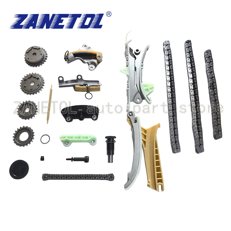 

ZANETOL Cars Accessories Timing Chain & Component Kit for MAZDA B4000 2003~2009 for MERCURY MOUNTAINEER 2003~2010 9-0398S 90398S