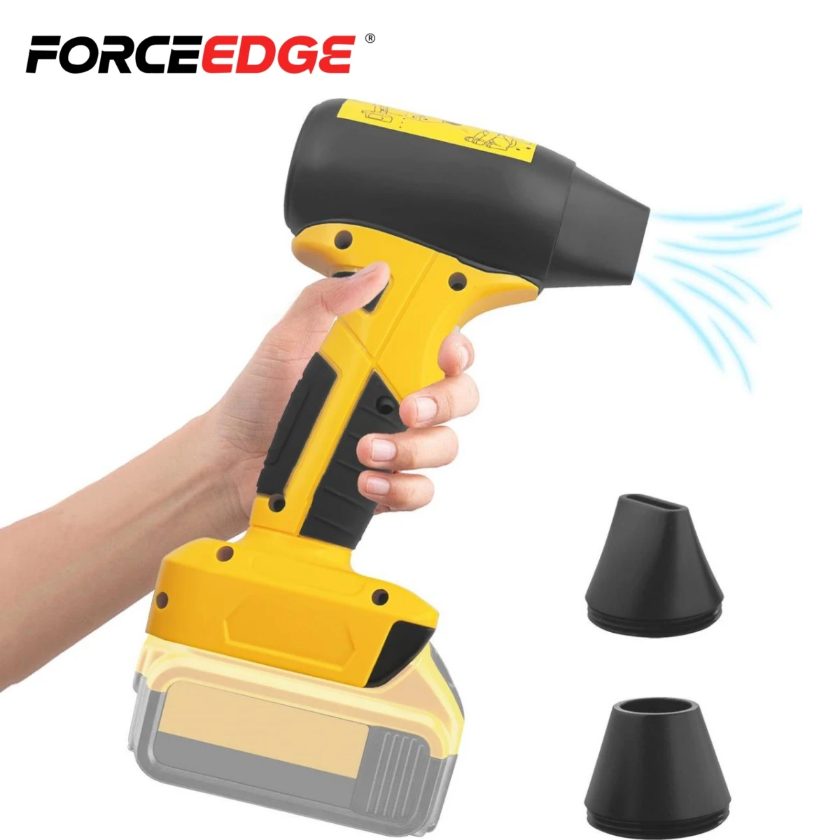 

Brushless Jet Blower 20V Battery 130000RPM 4-Speed Control Portable Duct Fan Electric Air Duster for Dewalt/Makita 18V Battery