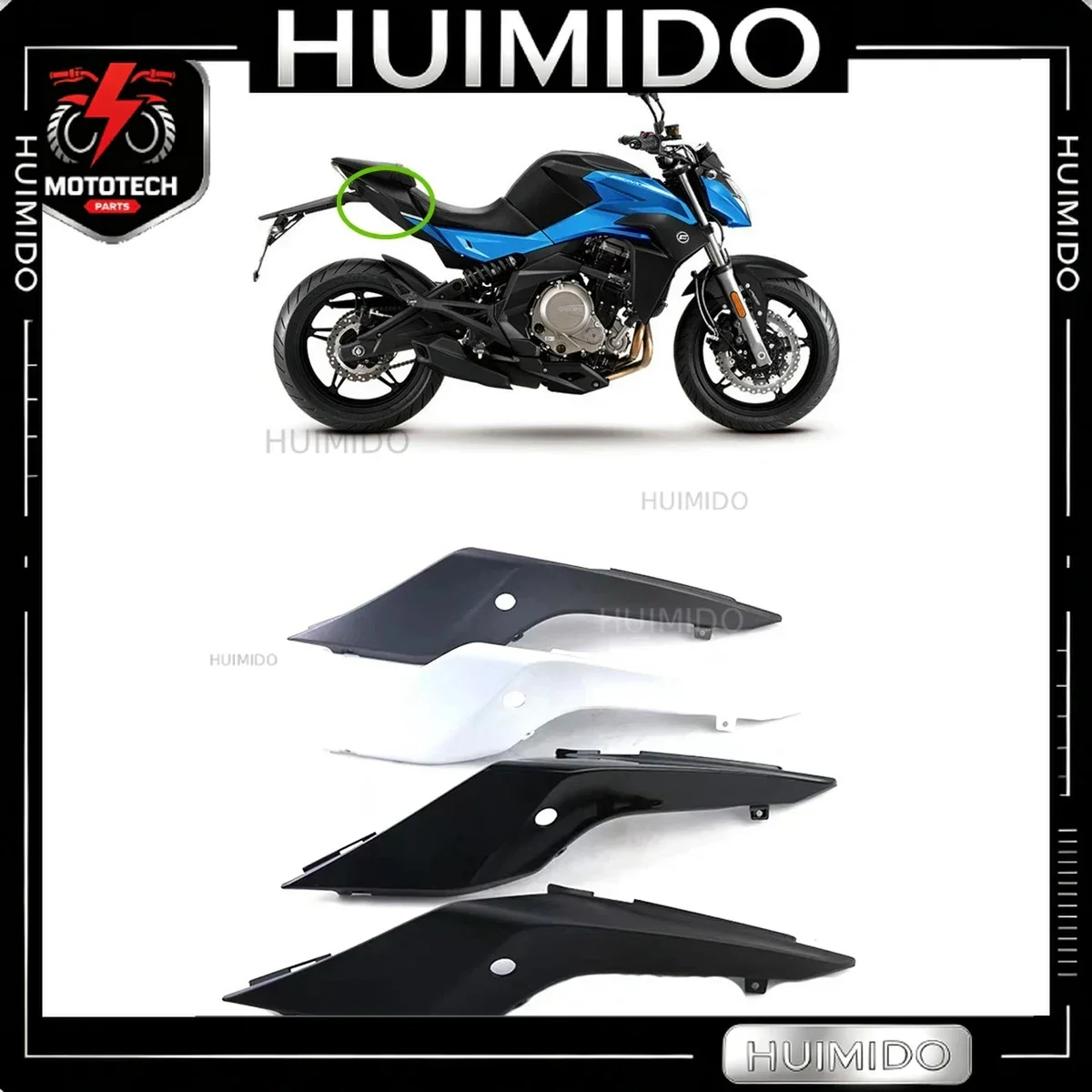 Motorcycle original factory taillight cover 400-A taillight covers taillight guard plates Fit For 400NK 650NK NK650