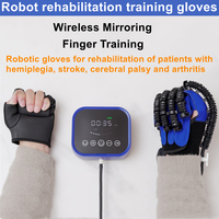 Rehabilitation Robot Glove Stroke Hemiplegia Hand Function Recovery Finger Trainer Gloves