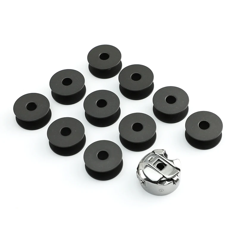 TOWA Bobbin Case BC-DB1-NBL1 and 40264A Bobbin Set Fit Brother S7200JUKI DDL-5550, 8700, 9000,  JACK A2, A3 Sewing Machines