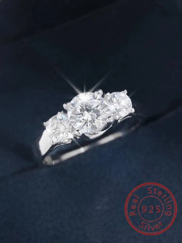 

925 Sterling Silver Zircon Advanced Fashion Oval Ring For Women Engagement Wedding Daily Wear Luxury High Quality Fine Jewelry