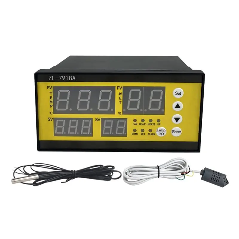 ABMR-ZL-7918A Incubator Thermostat Automatic For Egg Incubator Machine Controller Temperature And Humidity Control