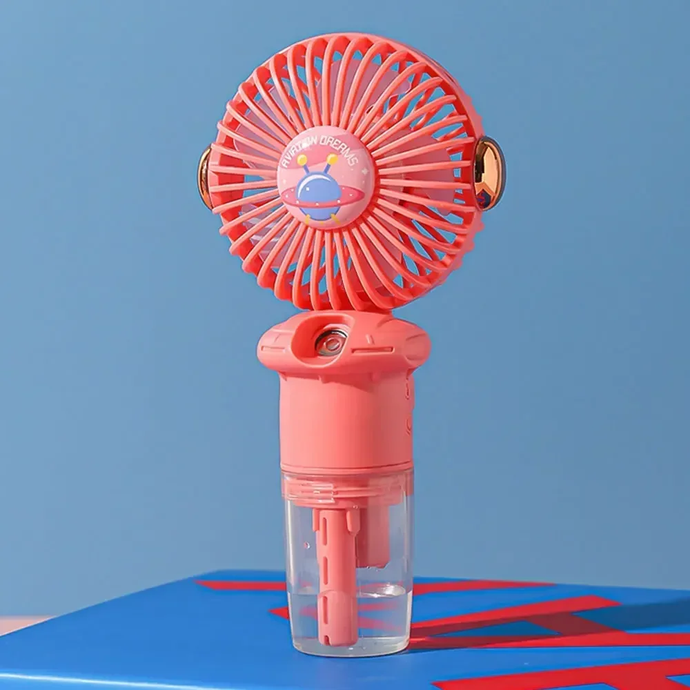 แบบพกพา Humidifier Mist Cooler Spray Humidifier พัดลม 2024 มือถือ Mini Air Conditioner USB ชาร์จสําหรับ Home/Office