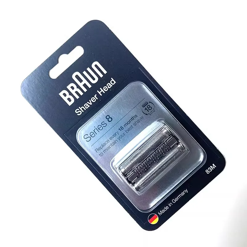 브라운 83M 교체용 면도기 헤드 시리즈 8 전기 면도기 모델과 호환 가능 8325s 8330s 8340s 8345s 8350s