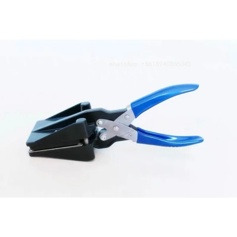 16 25 30 32 35 37 38 40 44 45 48 50MM Hand Held Manual Round Actual Cutting Size Paper Graphic Punch Die Cutter