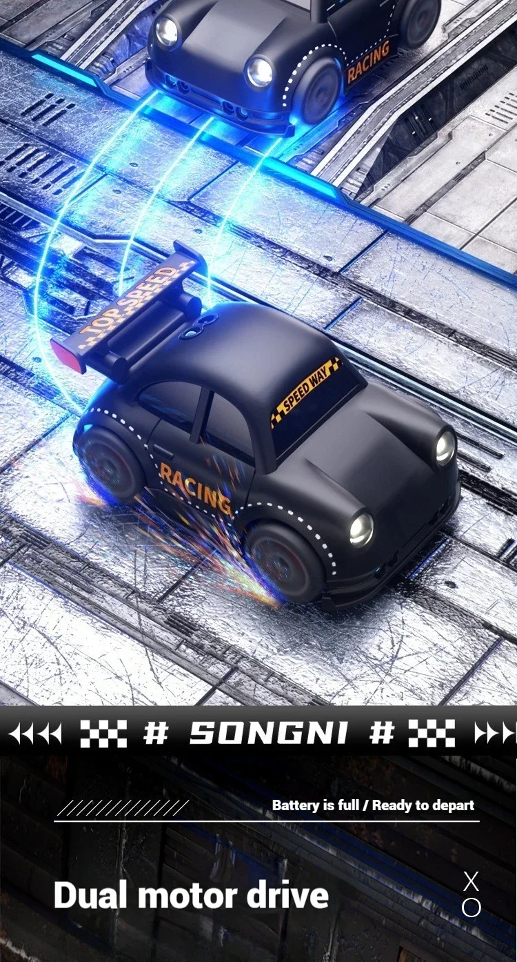 Nouvelle voiture Rc à grande vitesse dérive voitures de Sport véhicule télécommandé voiture de course de Sport jouet modèle enfants jouets pour garçons cadeaux d'anniversaire