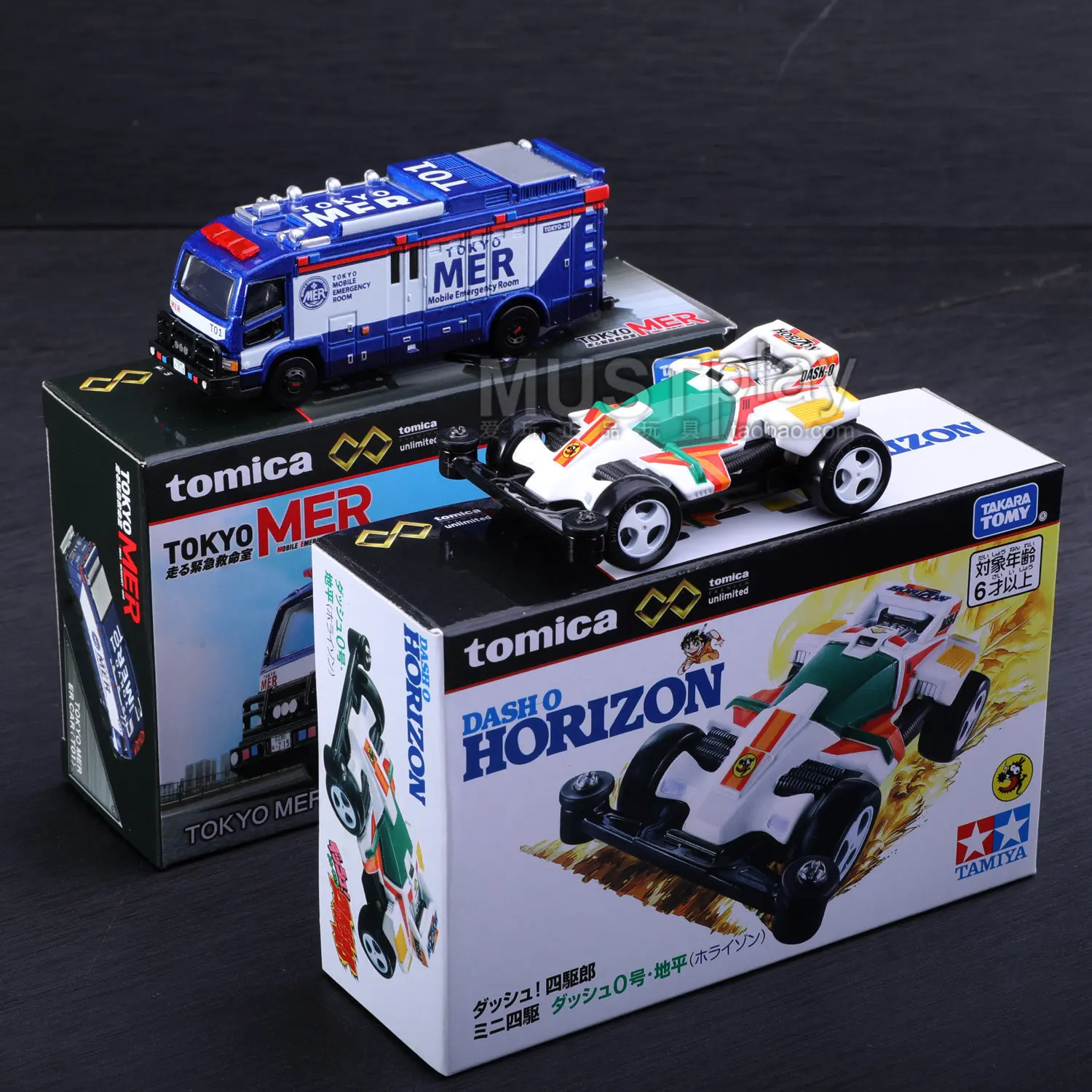 

Takara Tomy Tomica Premium Unlimited Dash! Коллекционная модель автомобиля 4WD Mini 4WD Horizon No.0 1:64 из литого сплава