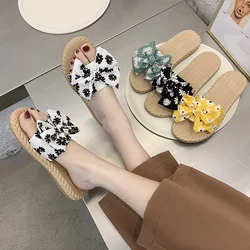 Summer Flat Slipper Women Beach Casual Shoe Fashion Solid Color Open Toe Slipper Flip Flops Non-slip Soft Sole Sandal for Female