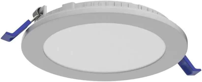 Meconard-Éclairage LED encastré ultra-fin, 6 pouces, 5 ct, avec veilleuse, 2700K/3000K/3500K/4000K/5000K sélectionnable