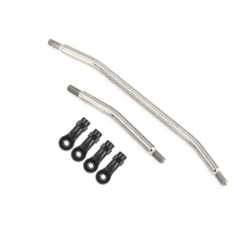 10Pcs/Set Metal Link Set Plastic Rod End for 1/10 RC Crawler Car Axial SCX10 II 90046