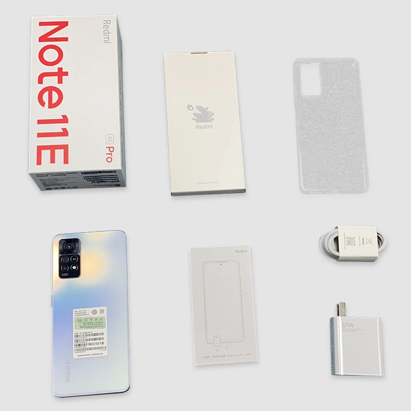 Toàn Cầu Rom Xiaomi Redmi Note 11 E Pro 5G Note 11E Pro Snapdragon 695 108MP Camera 67W sạc 120Hz Điện Thoại Di Động