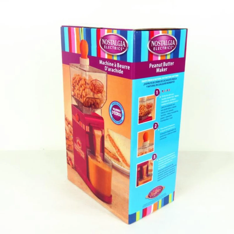 ไฟฟ้าเนยถั่วลิสงขนาดเล็กทำอาหารเครื่องบดในครัวเรือน Sesame Paste ไฟฟ้าอัตโนมัติ Refiner 220V