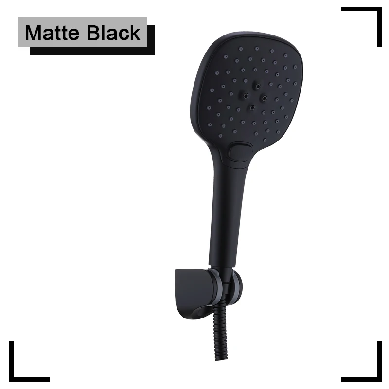 

Bathroom Sprayer Shower Head Water Saving Handheld Rain Shower Head Adjustable 3 Modes Shower Bath Head Bathroom Accessories