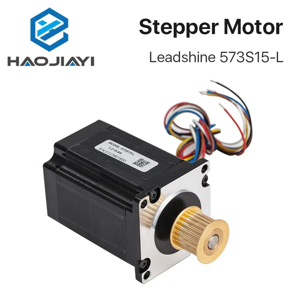 

Leadshine 3 phase Stepper Motor 573S15 573S15-L for NEMA23 5.8A length 76mm Shaft 8mm