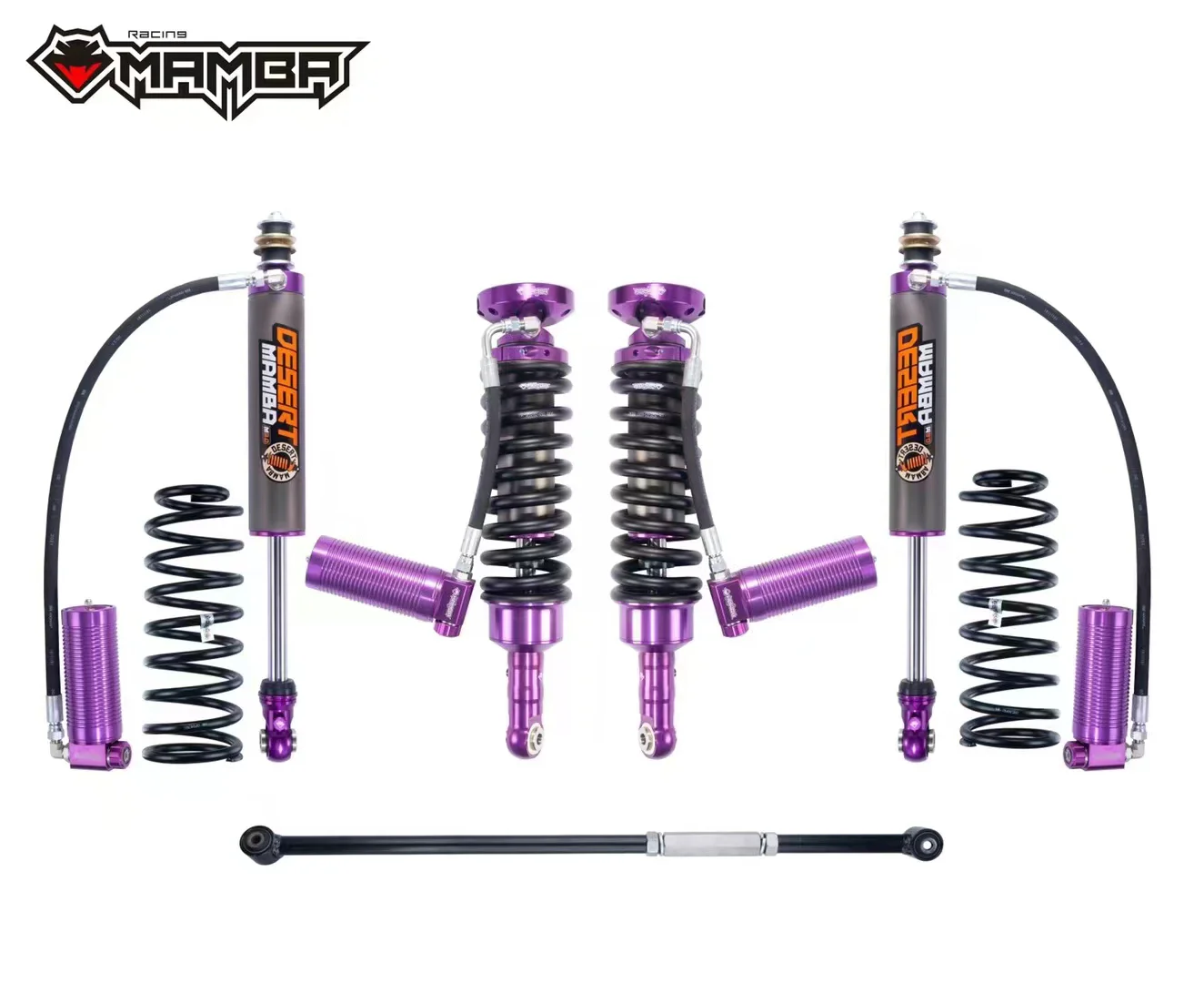 

Mamba 4x4 Off Road Suspension Lift Kit Shock Absorbers for Toyota Land Cruiser Prado120/150/FJ/4RUNNER