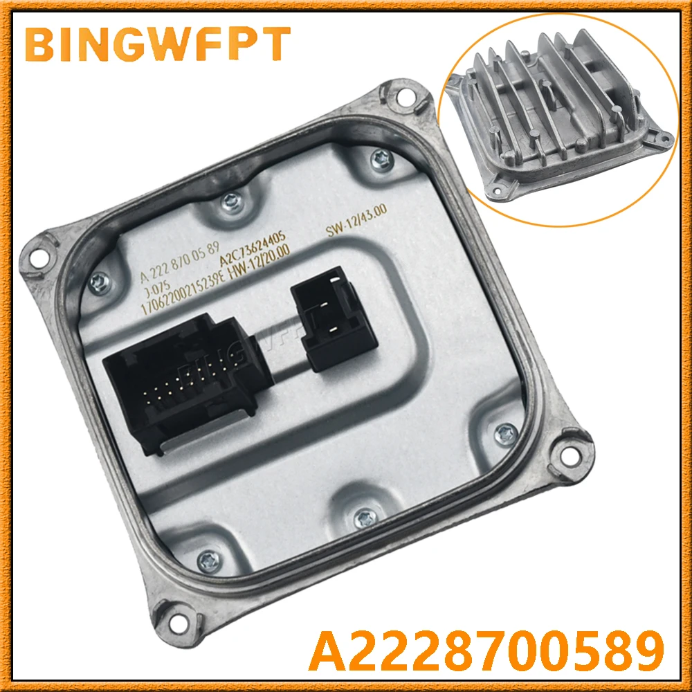 

OEM A2228700589 2228700589 для W205 W212 W448 X218 A207 W222 автомобильные детали светодиодные фары модуль управления балластом