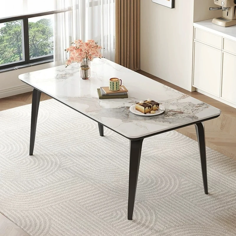 Restaurant Seating Room Modern Dining Tables Coffee Home Solid Wood Marble Dining Tables Mesas De Comedor Kitchen Furniture
