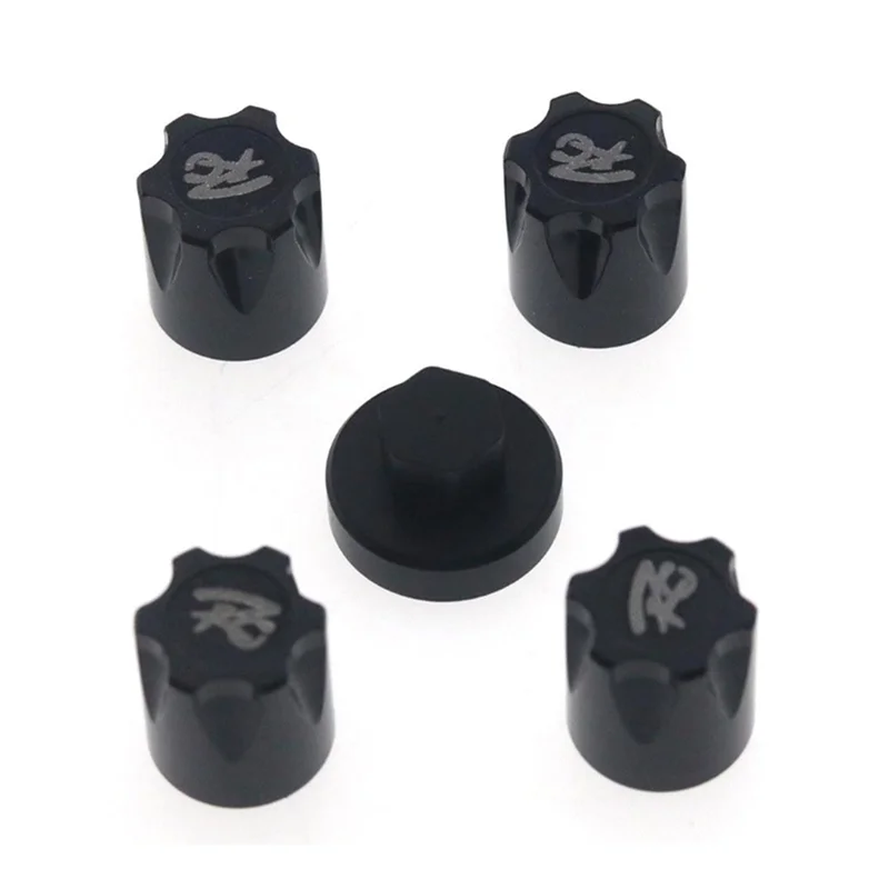 

4PCS Metal Nut Wheel Rim Hat Cap for 1/10 RC Crawler Car TRX4 TRX6 D90 D110 Axial SCX10 Upgrade Parts,Black