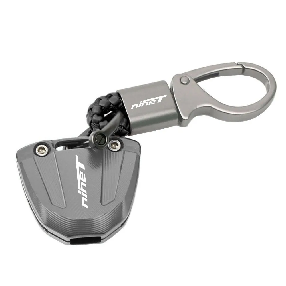 New For BMW Ninet Nine T Ninet R9t Motorcycle CNC Accessories Key Cover Case Shell Protection Keychain Key Chain Ring